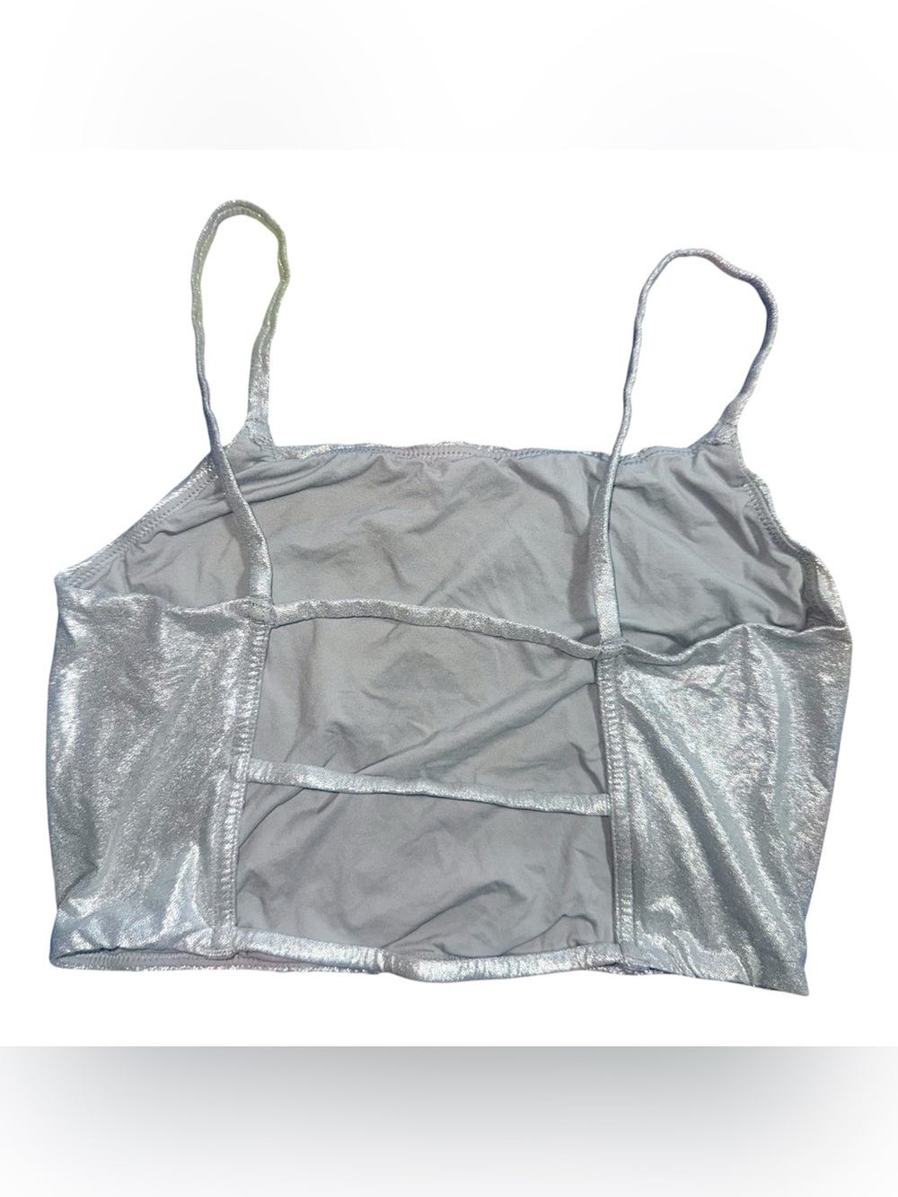 SKIMS Fit Everybody Strappy Back Silver Cami! - Picture 4 of 4